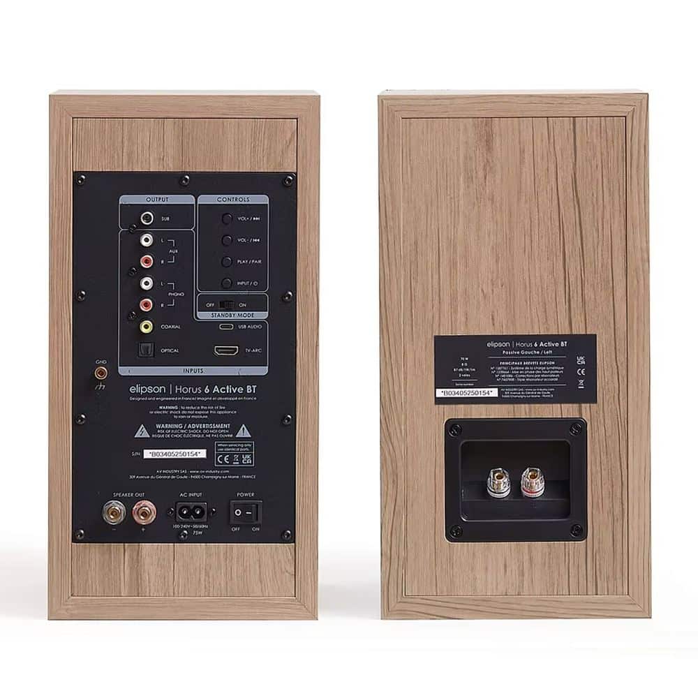 Elipson Horus 6B BT oak back